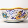 Deruta Raffaellesco 12" Scalloped Serving Bowl