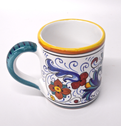 Italian ceramic coffee cups