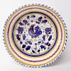 Deruta Galletto Blue 12" Serving Bowl