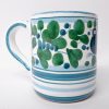 Deruta Arabesco Green Mug