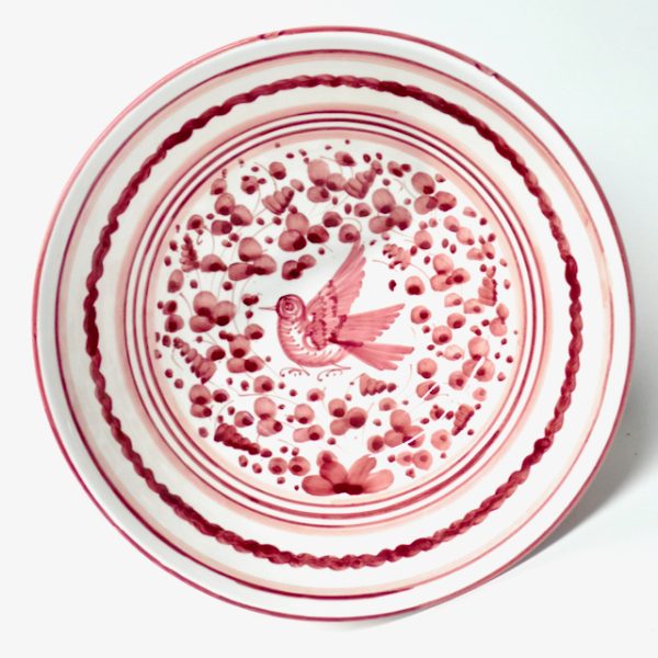 Deruta Arabesco Red 10" Serving Bowl