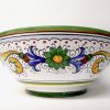 Deruta Ricco Verde 10" Serving Bowl