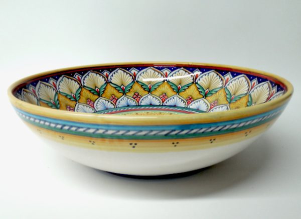 Deruta Antico Geometrico 12" Serving Bowl - Image 2
