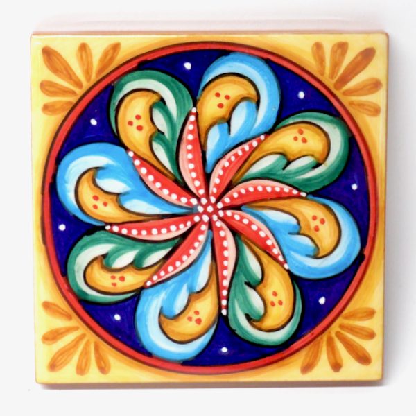Deruta Antico Geometrico 4X4" Tile