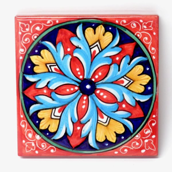 Deruta Antico Geometrico 4X4" Tile
