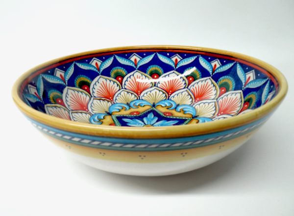 Deruta Antico Geometrico 10" Serving Bowl - Image 2