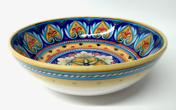 Deruta Antico Geometrico 10" Serving Bowl - Image 2