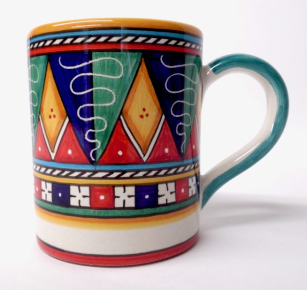 Deruta Antico Geometrico Large Mug