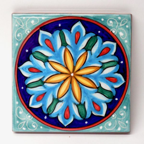 Deruta Antico Geometrico 4X4" Tile