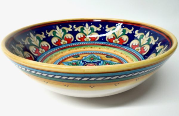Deruta Antico Geometrico 10" Serving Bowl - Image 2