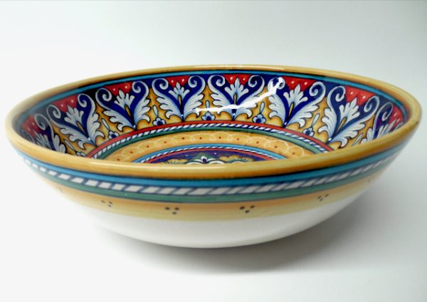 Deruta Antico Geometrico 10" Serving Bowl - Image 2