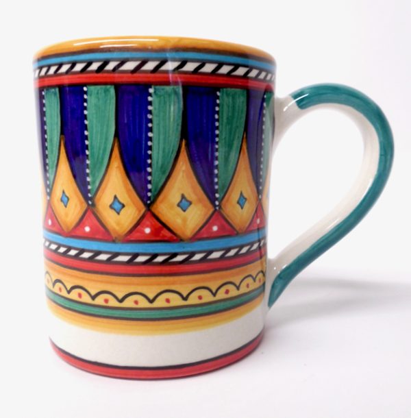 Deruta Antico Geometrico Large Mug