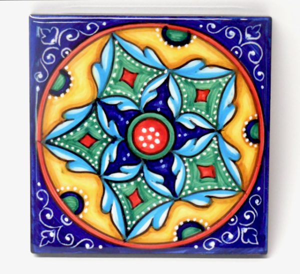 Deruta Antico Geometrico 4X4" Tile