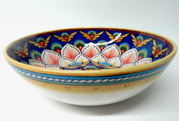 Deruta Antico Geometrico 10" Serving Bowl - Image 2