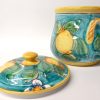 Limoni di Sicilia Turquoise 9” Biscotti Jar - Image 2
