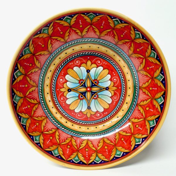 Deruta Antico Geometrico 12" Serving Bowl