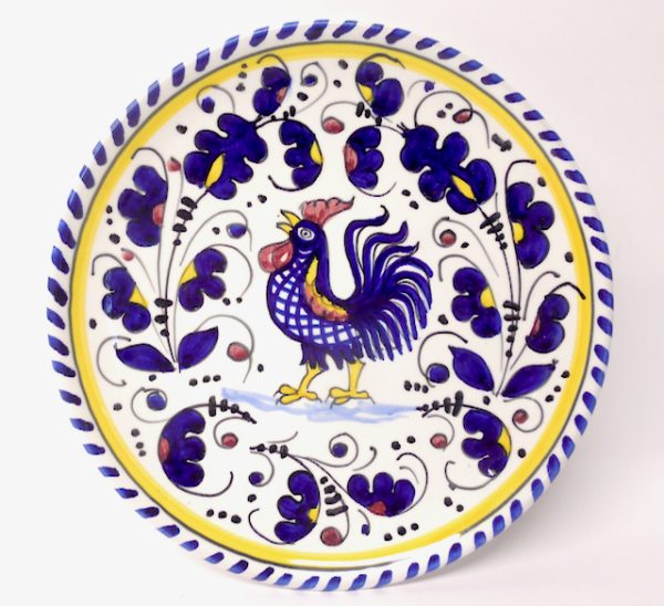 Deruta Galletto Blue 8" Salad/Dessert Plate