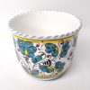 Deruta Galletto Green 6" Medium Cachepot Planter - Image 2