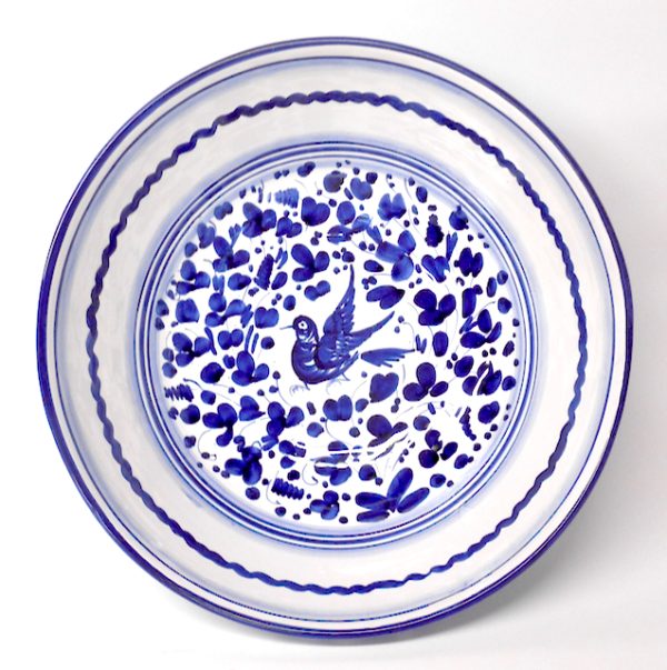 Deruta Arabesco Blue 14" Serving Bowl