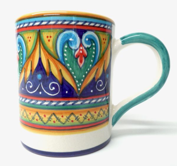 Deruta Antico Geometrico Large Mug