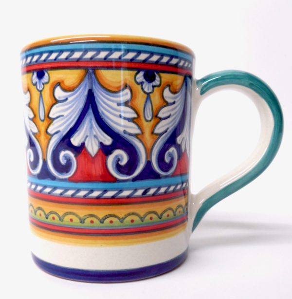 Deruta Antico Geometrico Large Mug