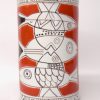 Ceramiche di Sicilia Cylindrical Pitcher with Fish - Image 2