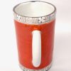 Ceramiche di Sicilia Cylindrical Pitcher with Fish - Image 3
