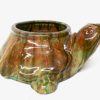 Sicilian Santo Stefano 6" Turtle Cachepot Planter