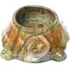 Sicilian Santo Stefano 6" Turtle Cachepot Planter - Image 3