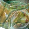 Sicilian Santo Stefano 6" Turtle Cachepot Planter - Image 4