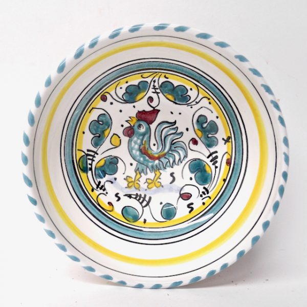 Deruta Galletto Green 5" Bowl