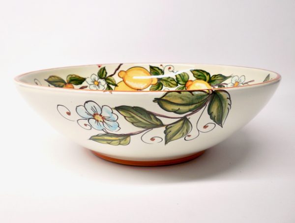 Deruta Fior di Limone 12" Serving Bowl - Image 3