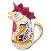 Deruta Raffaellesco 10" Large Rooster Pitcher
