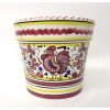 Deruta Galletto Red 4" Small Flower Pot - Image 2