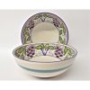 Frutta Deruta Grapes 6" Bowl - Image 2