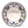 Frutta Deruta Grapes 6" Bowl