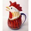 Sicilian Fuoco 10" Large Rooster Pitcher - Image 2