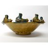Sicilian Santo Stefano 11" Centerpiece with Seals - Image 2