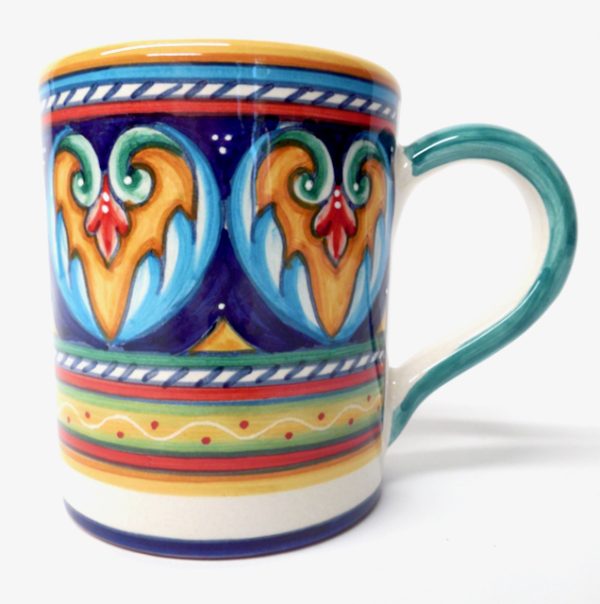 Deruta Antico Geometrico Large Mug