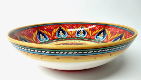 Deruta Antico Geometrico 12" Serving Bowl - Image 2