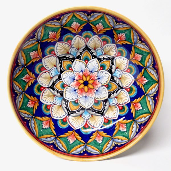 Deruta Antico Geometrico 12" Serving Bowl