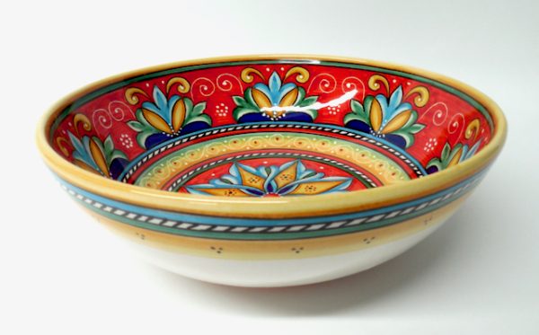 Deruta Antico Geometrico 10" Serving Bowl - Image 2