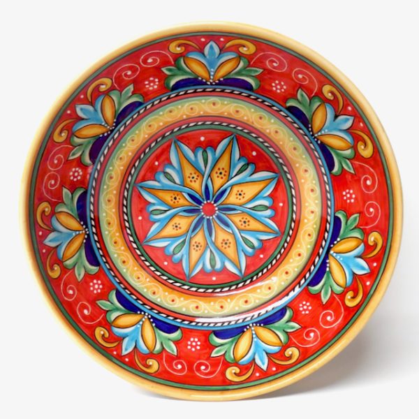 Deruta Antico Geometrico 10" Serving Bowl