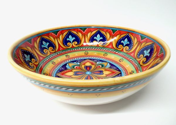 Deruta Antico Geometrico 10" Serving Bowl - Image 2