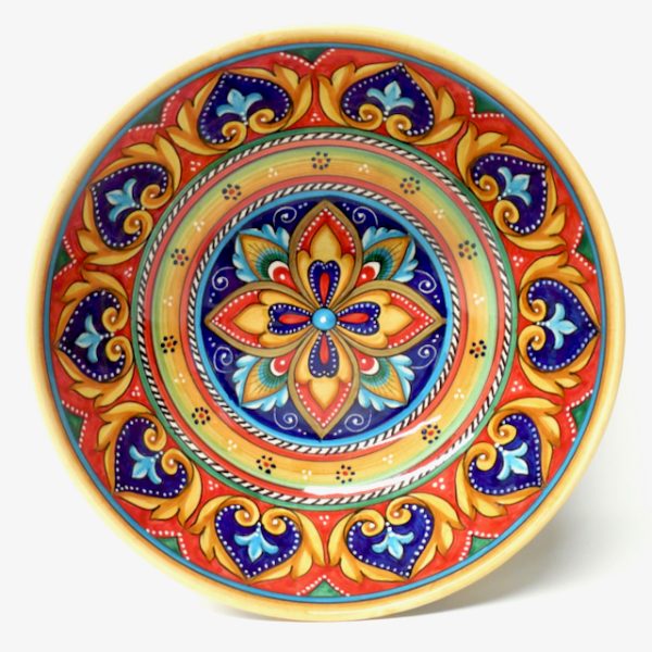 Deruta Antico Geometrico 10" Serving Bowl