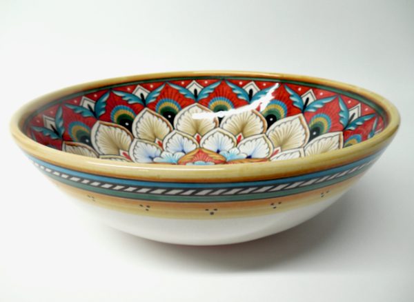 Deruta Antico Geometrico 10" Serving Bowl - Image 2